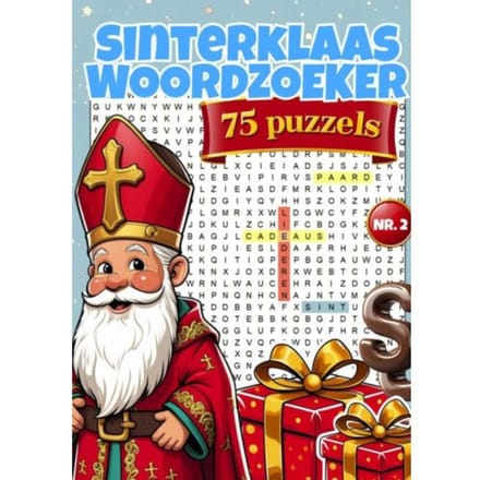 Woordzoeker Sinterklaas - Nr.2 - Woordzoeker Specialist