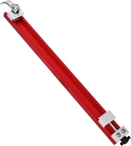 Snijmachine Geleider - Zaag Hulp - Recht Zagen - Verstelbaar Ontwerp - 375 cm - Rood