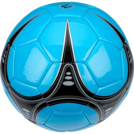 Get & Go Mini Voetbal - Blauw/Zwart - Maat 3 - Ca. 19 cm - PVC