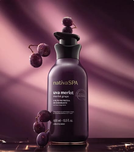 Nativa SPA Merlot Grape Bodylotion