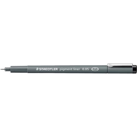Staedtler pigment liner 308 308 005-9 Fineliner Zwart 0.05 mm 1 stuk(s)