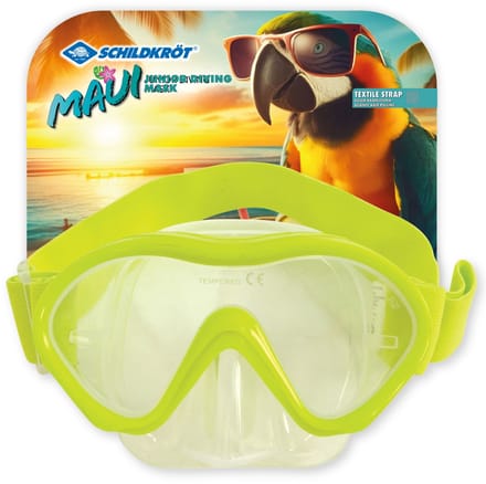 Schildkröt duikbril voor kinderen Maui - snorkelmasker kind waterpret.