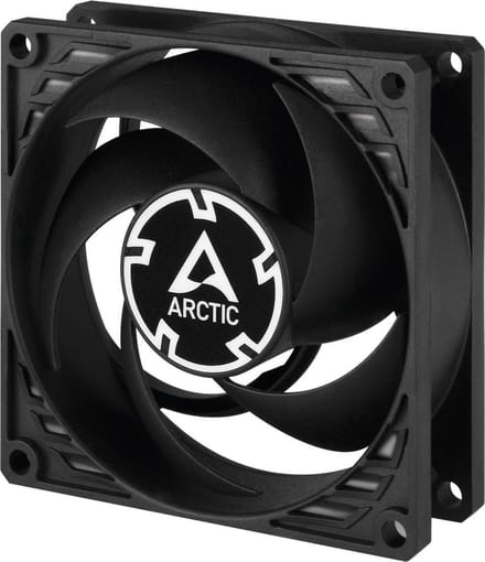 Arctic P8 Silent - Case ventilator - 80mm - Black - 17 dBA