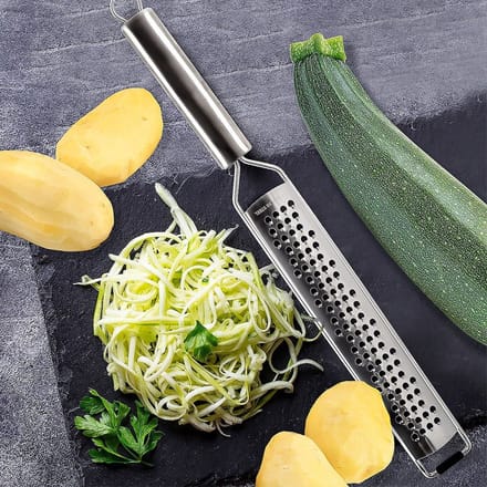 ORION - Keukenrasp - Roestvrij Staal - 38cm - Plat - Antislip