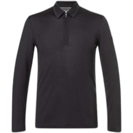 Polo met lange mouwen met rits super.natural