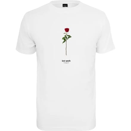 Mister Tee - Lost Youth Rose Heren T-shirt - S - Wit