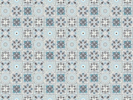 Vinyl | Vloerkleed vinyl | Azura | 95x95 cm