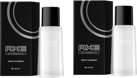 Axe Aftershave Black 100 ml - Pack Of 2