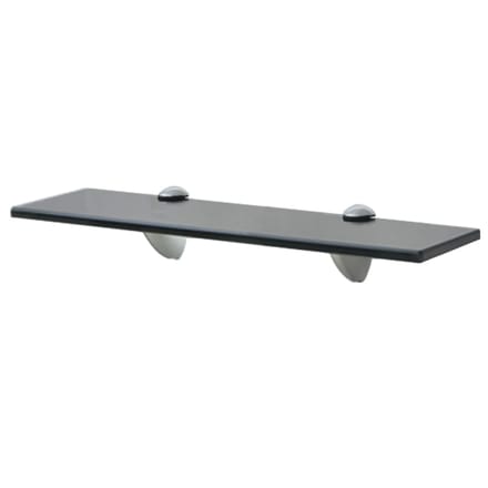 vidaXL - Zwevend - schap - 40x10 - cm - 8 - mm - glas