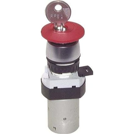 5/2 M5 Noodstop Ventiel Rood 0-12bar/0-168psi 22,5mm Airtec