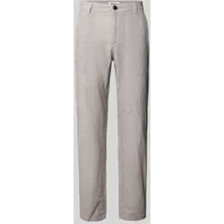 tapered fit broek met steekzakken model 'STACE'