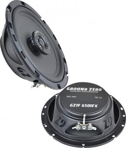 Ground Zero GZIF 6501FX - Autospeakers - 16,5 cm - 2-Weg Coaxiale Auto Speaker Set - 110W
