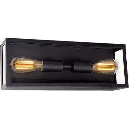 KS Verlichting Plafondlamp Twilight Zwart Plafonnière - Wand