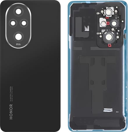 Honor, Achterruit voor Honor 200 Pro Original Service Pack, Zwart