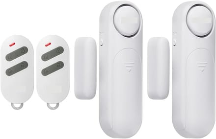 Alarm Systeem - Draadloze Sensor - Huis Beveiligen - 120dB Geluid - 300ft Bereik - Alarm Kit