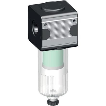 Microfilter 0.01micron G1/2'' 720l/min Auto Beschermende Kooi Polycarbonaat Multifix 2