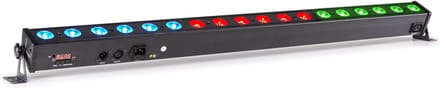 LED bar - BeamZ LCB183 LED bar - 18 RGB LED's - 3 secties van 6 LED's
