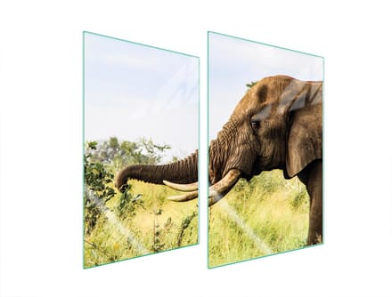 TMK ArtDeko - Snijplank - Beveiligend - Glas - 35x52 cm