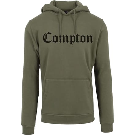 Mister Tee Hoodie/trui -S- Compton Olijfgroen