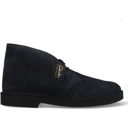 CLARKS Desert Bt Evo Heren Veterschoenen - Navy Suede