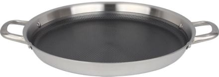Cheffinger Paella Pan - 36cm – Zwart/Zilver