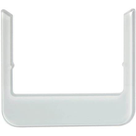 Hager Berker Design Frame - Afgerond - Polair Wit Glas - WD1131