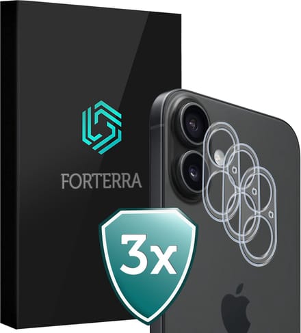 Camera Lens Protector 3 Stuks - Geschikt voor Apple iPhone 17 - Camera Screenprotector Beschermglas - Gehard Glas - Tempered Glass - Screen Protector