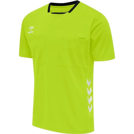 Hummel Referee Chevron SS Jersey Heren - sportshirts - geel - Mannen