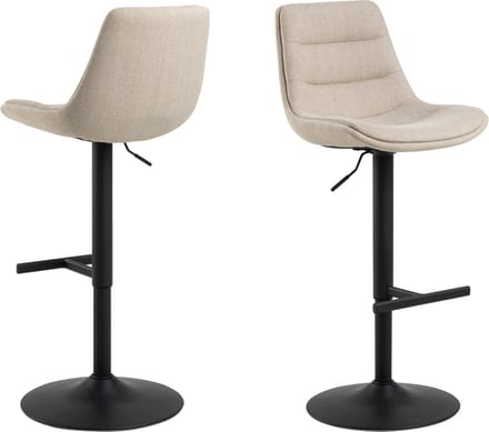 Barkruk Meau Beige Verstelbaar - Giga Living
