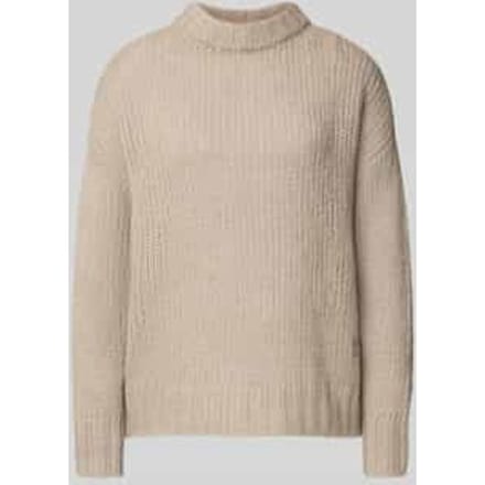 Oversized gebreide pullover met alpaca, model 'SLOOSSY'