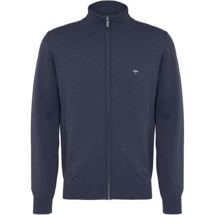 Fynch-Hatton Vest Cardigan Zip Uni Night / male