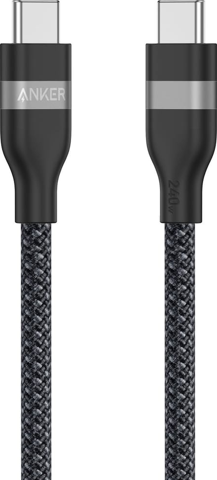 Anker USB-C naar USB-C Kabel - 1.8m - 240W - Zacht Bio-gevlochten