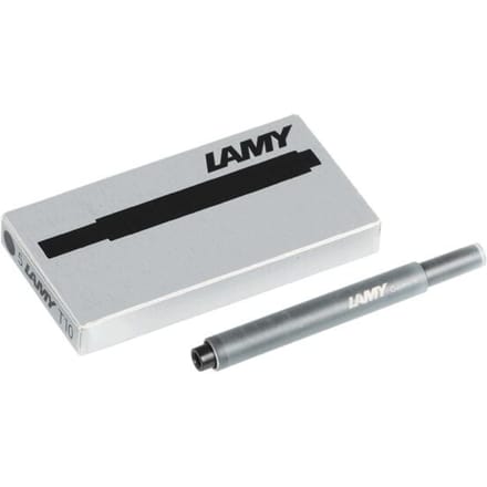 Lamy vulling voor de vulpen, t10, kleur zwart à 5 stuks