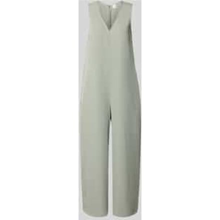 Jumpsuit met V-hals