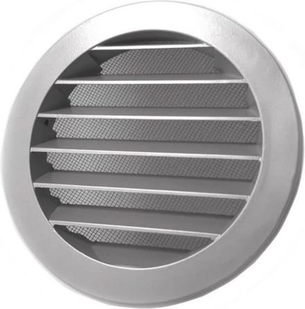 Schoepenrooster rond Ø150mm - Aluminium