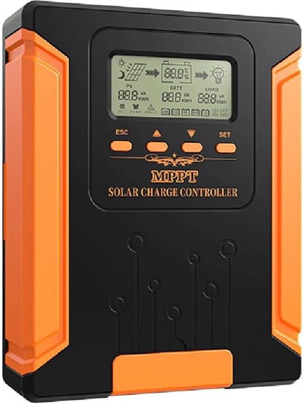100A MPPT Solar Laadregelaar 12V-48V met Hoge PV Ingang voor Diverse Batterijtypes