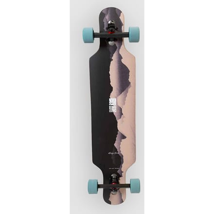Long Island Longboards Mirage 38.9"X8.75" Drop Complete patroon