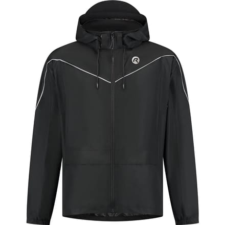 Rogelli Commuter Essential Dames en Heren Regenjas - Fiets - Zwart