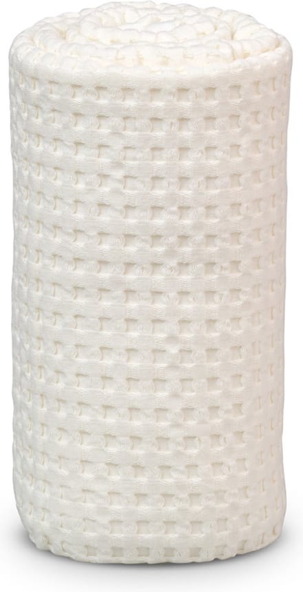 Lulujo - Wafel Dekentje - 100x80 cm - Wit