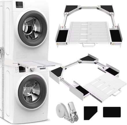 Universeel Verbindend Frame voor Wasmachines en Wasdrogers - Stapelset voor Optimaal Gebruik van Ruimte