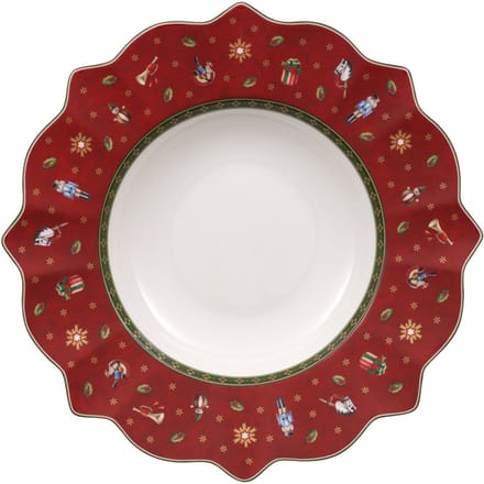 Villeroy & Boch Toy's Delight Diep bord - 26 cm - Rood
