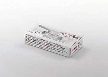 Nietjes 23/6, Verzinkt, 1000 Stuks - Geschikt voor nietmachine