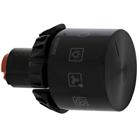 AEG knop, functies, zwart, 9+0 140286089051