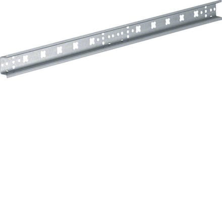 Hager Uz02B4 Din Rail Bevestiging 500 Mm Staal 2 Veld - Uz02B4