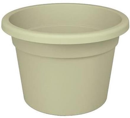 Bloempot Rond Premium 22cm + Bodemgaten SALIEGROEN Nicoli / 5 STUKS ! /