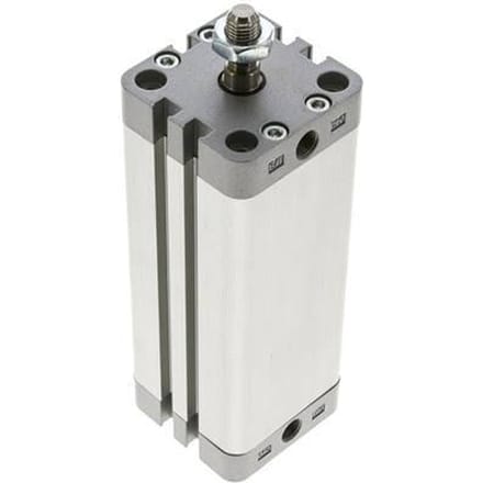 ISO 21287 Compacte Dubbelwerkende Cilinder 40-100mm - Magnetisch - Mannelijke Stang