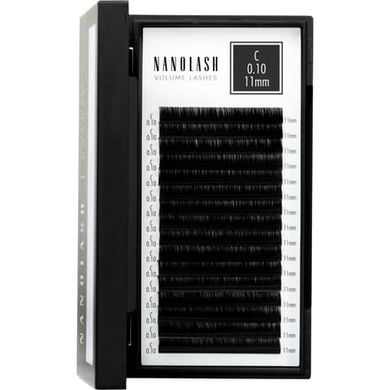 Nanolash Volume Lashes Nepwimpers - 0.10 C - 11mm