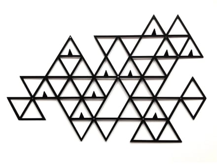 Decorizzly Numa Serie - Kapstok - Geometrisch - 10 Haken - Staal