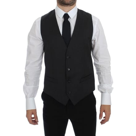 Vest Klassieke Pasvorm Formele Kleding