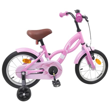 vidaXL - Kinderfiets - 12 - Inch - voor - 2-4 - jaar - oud - Licht - Roze